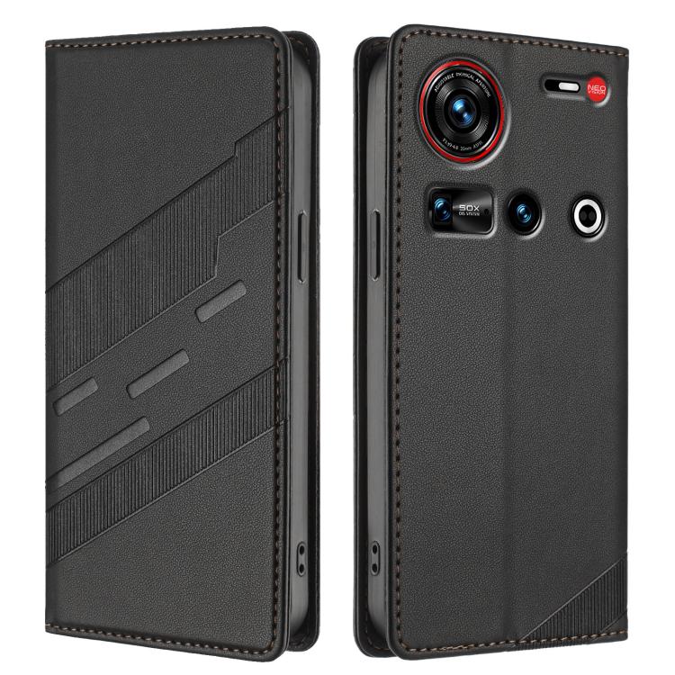 For ZTE nubia Z70 Ultra Embossed Multi-functional Wallet Retro Leather Phone Case