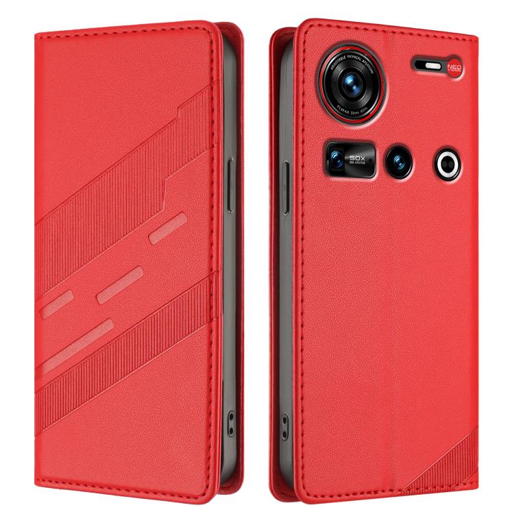 For ZTE nubia Z70 Ultra Embossed Multi-functional Wallet Retro Leather Phone Case