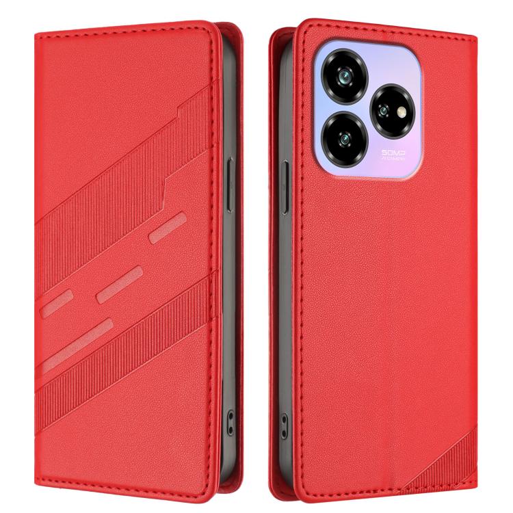 For ZTE Nubia V60 Design Embossed Multi-functional Wallet Retro Leather Phone Case