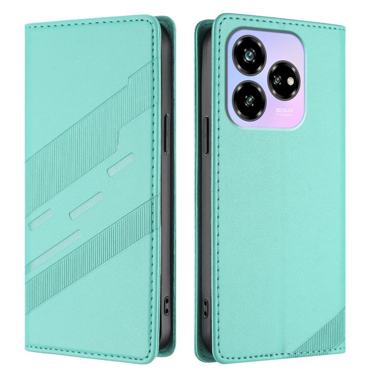 For ZTE Nubia V60 Design Embossed Multi-functional Wallet Retro Leather Phone Case