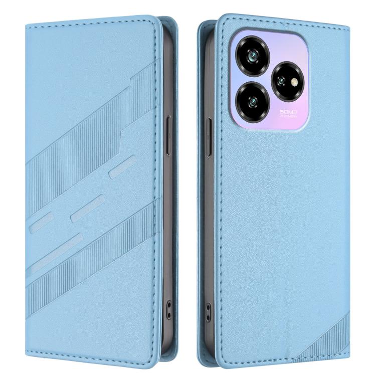 For ZTE Nubia V60 Design Embossed Multi-functional Wallet Retro Leather Phone Case