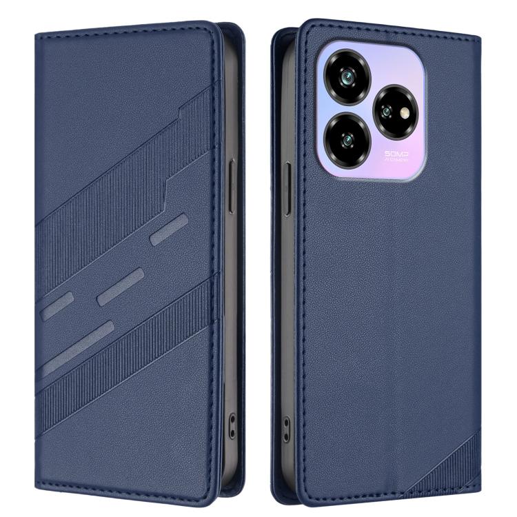 For ZTE Nubia V60 Design Embossed Multi-functional Wallet Retro Leather Phone Case