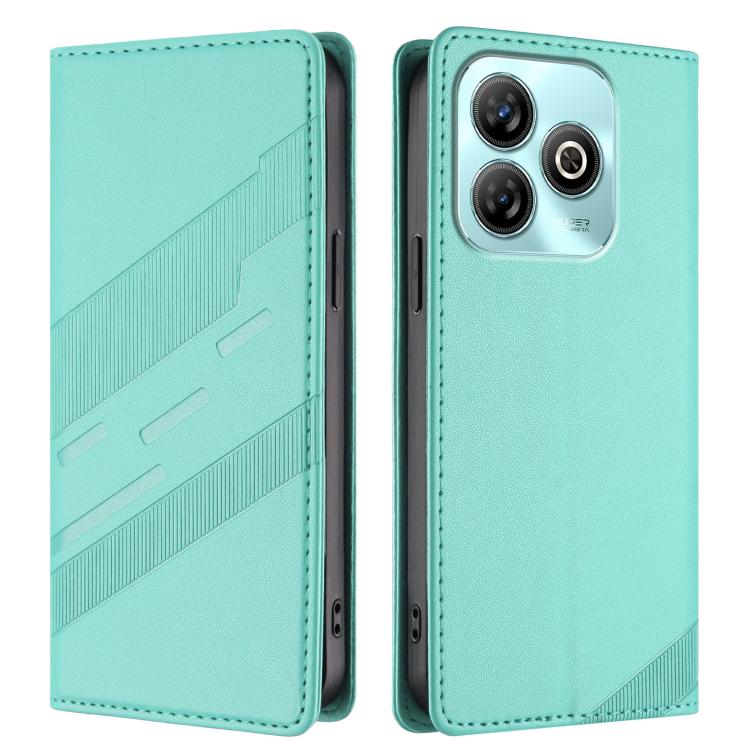 For ZTE Blade A75 4G / Z2359 Embossed Multi-functional Wallet Retro Leather Phone Case