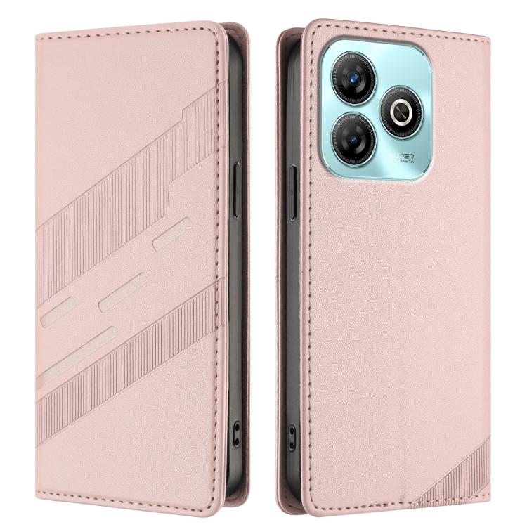 For ZTE Blade A75 4G / Z2359 Embossed Multi-functional Wallet Retro Leather Phone Case