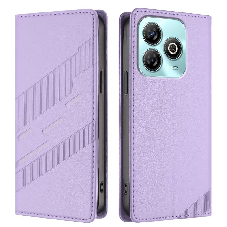 For ZTE Blade A75 4G / Z2359 Embossed Multi-functional Wallet Retro Leather Phone Case