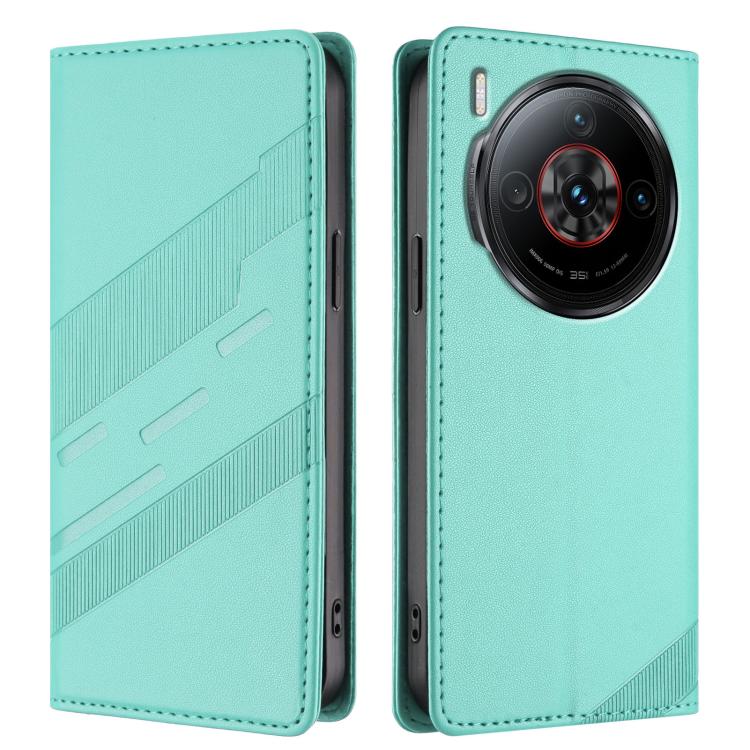 For ZTE nubia Z60S Pro 5G Embossed Multi-functional Wallet Retro Leather Phone Case