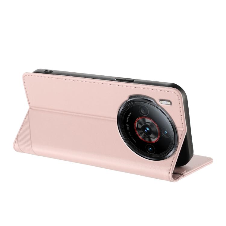For ZTE nubia Z60S Pro 5G Embossed Multi-functional Wallet Retro Leather Phone Case