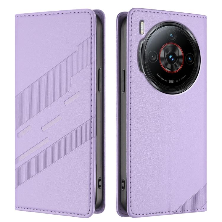 For ZTE nubia Z60S Pro 5G Embossed Multi-functional Wallet Retro Leather Phone Case
