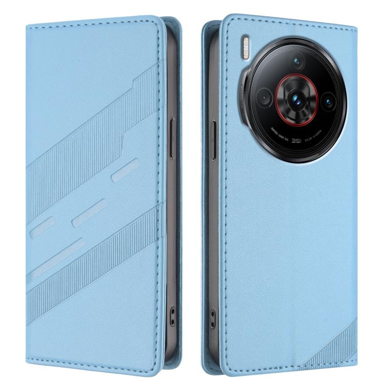 For ZTE nubia Z60S Pro 5G Embossed Multi-functional Wallet Retro Leather Phone Case