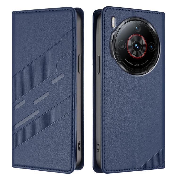 For ZTE nubia Z60S Pro 5G Embossed Multi-functional Wallet Retro Leather Phone Case