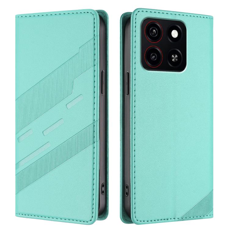 For ZTE Blade A35 / A55 Embossed Multi-functional Wallet Retro Leather Phone Case