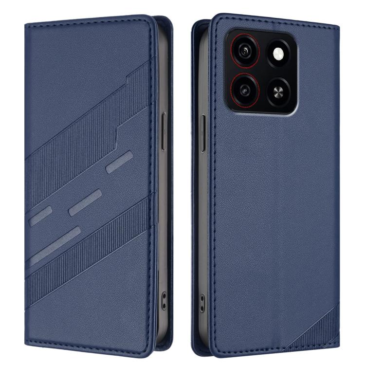For ZTE Blade A35 / A55 Embossed Multi-functional Wallet Retro Leather Phone Case