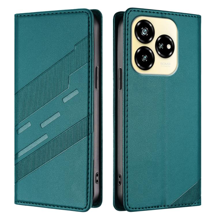 For ZTE Axon 60 Lite Embossed Multi-functional Wallet Retro Leather Phone Case