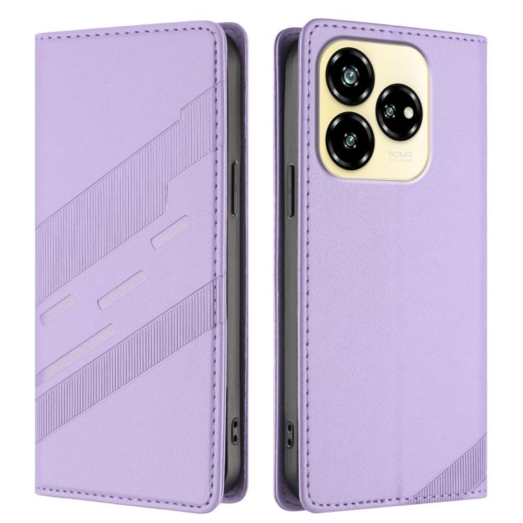 For ZTE Axon 60 Lite Embossed Multi-functional Wallet Retro Leather Phone Case