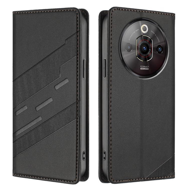 For ZTE nubia Focus Pro 5G Embossed Multi-functional Wallet Retro Leather Phone Case