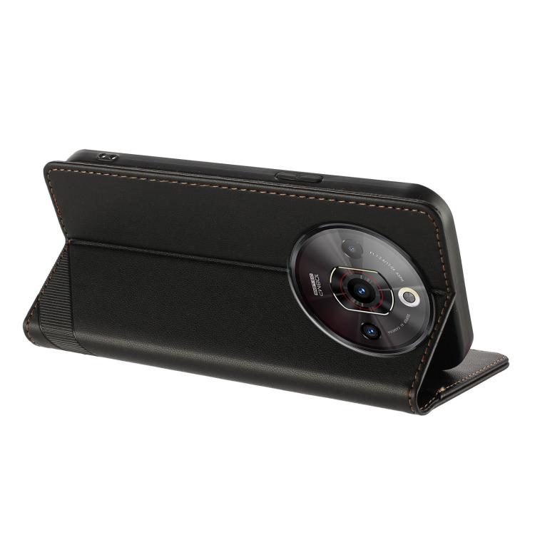 For ZTE nubia Focus Pro 5G Embossed Multi-functional Wallet Retro Leather Phone Case
