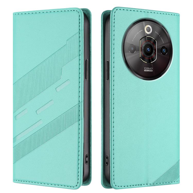 For ZTE nubia Focus Pro 5G Embossed Multi-functional Wallet Retro Leather Phone Case