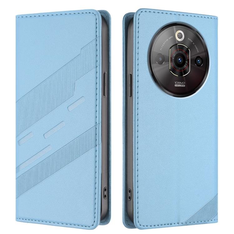For ZTE nubia Focus Pro 5G Embossed Multi-functional Wallet Retro Leather Phone Case