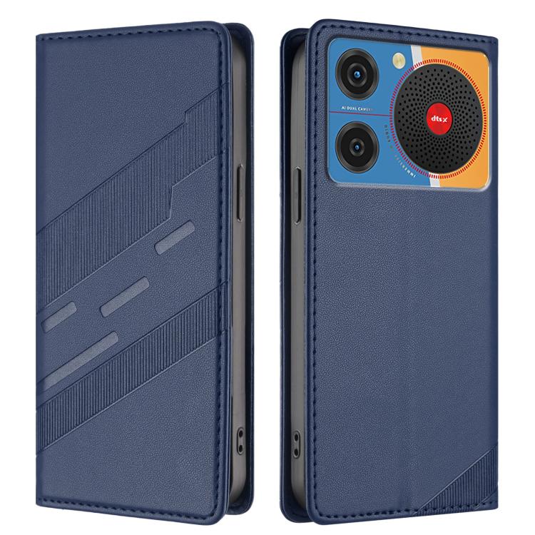 For ZTE nubia Music / Z2353 Embossed Multi-functional Wallet Retro Leather Phone Case