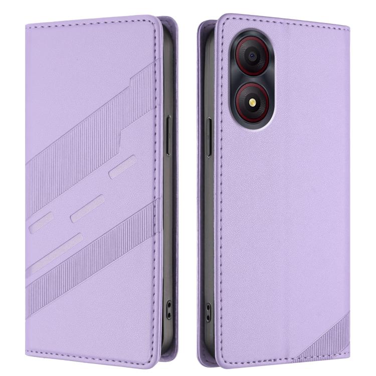 For ZTE Blade A34 4G Embossed Multi-functional Wallet Retro Leather Phone Case