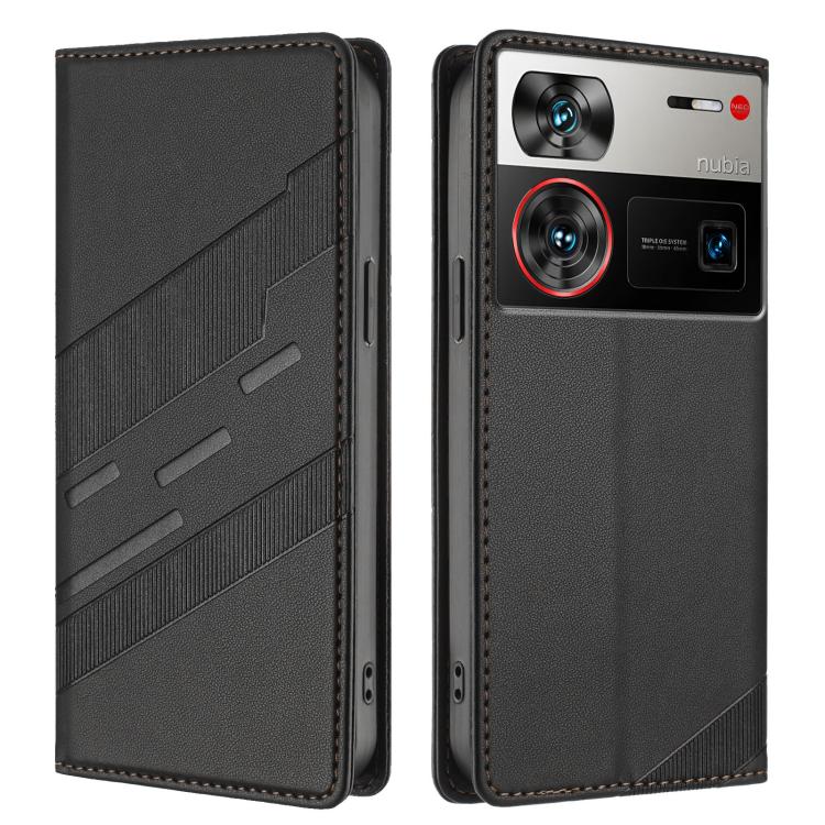 For ZTE nubia Z60 Ultra Embossed Multi-functional Wallet Retro Leather Phone Case