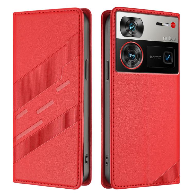 For ZTE nubia Z60 Ultra Embossed Multi-functional Wallet Retro Leather Phone Case