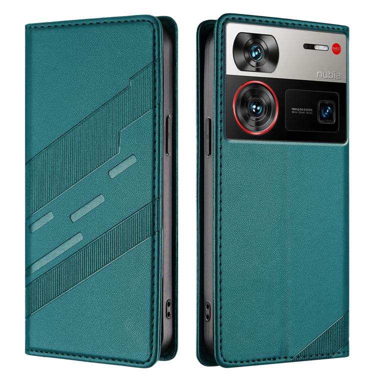 For ZTE nubia Z60 Ultra Embossed Multi-functional Wallet Retro Leather Phone Case