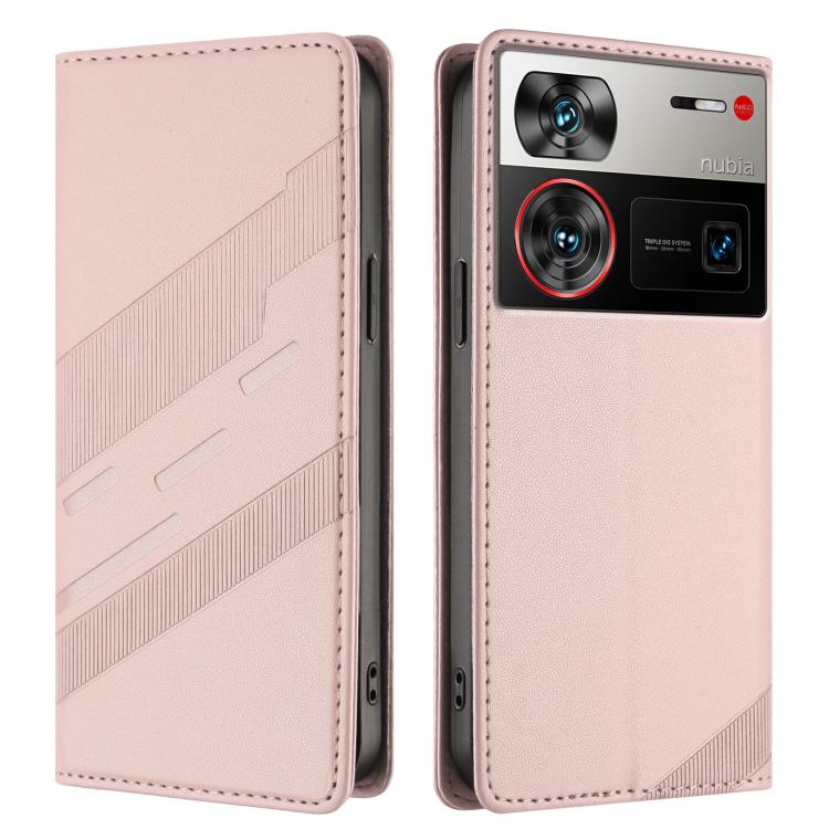 For ZTE nubia Z60 Ultra Embossed Multi-functional Wallet Retro Leather Phone Case