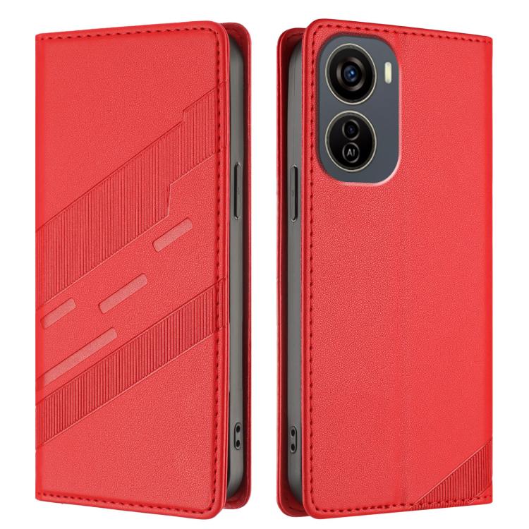 For ZTE Blade V50 Design 5G Embossed Multi-functional Wallet Retro Leather Phone Case