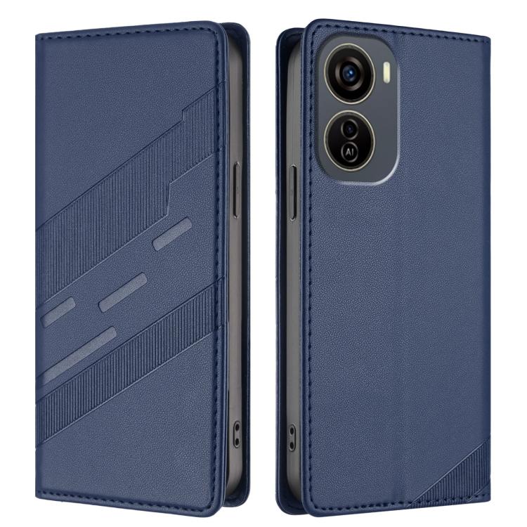 For ZTE Blade V50 Design 5G Embossed Multi-functional Wallet Retro Leather Phone Case