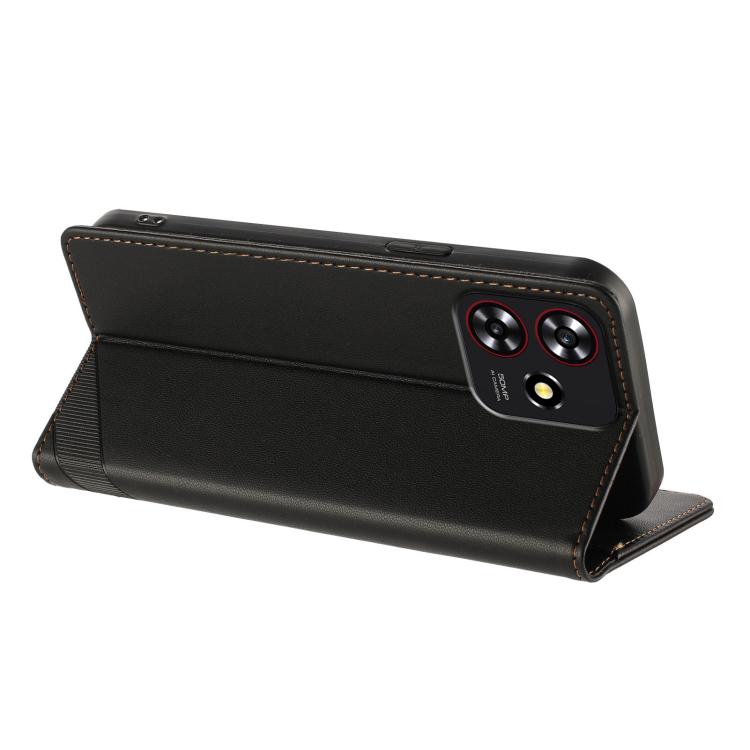 For ZTE Blade A73 4G Embossed Multi-functional Wallet Retro Leather Phone Case