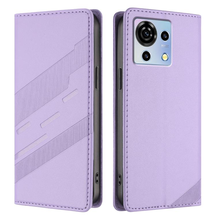 For ZTE Blade V50 Vita Embossed Multi-functional Wallet Retro Leather Phone Case