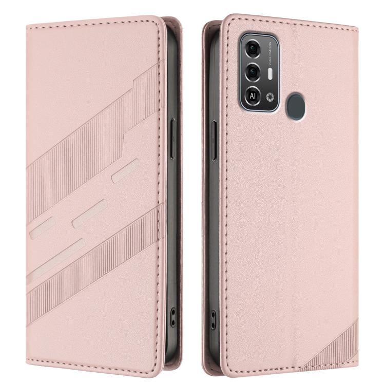 For ZTE Blade A53 Pro Embossed Multi-functional Wallet Retro Leather Phone Case