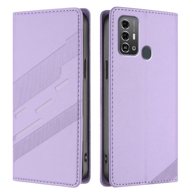 For ZTE Blade A53 Pro Embossed Multi-functional Wallet Retro Leather Phone Case