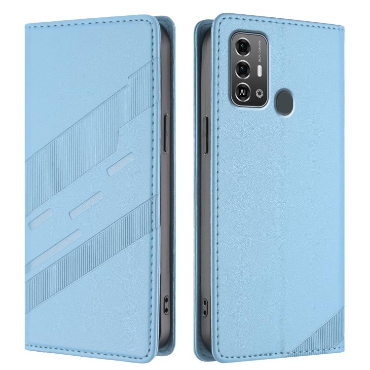 For ZTE Blade A53 Pro Embossed Multi-functional Wallet Retro Leather Phone Case