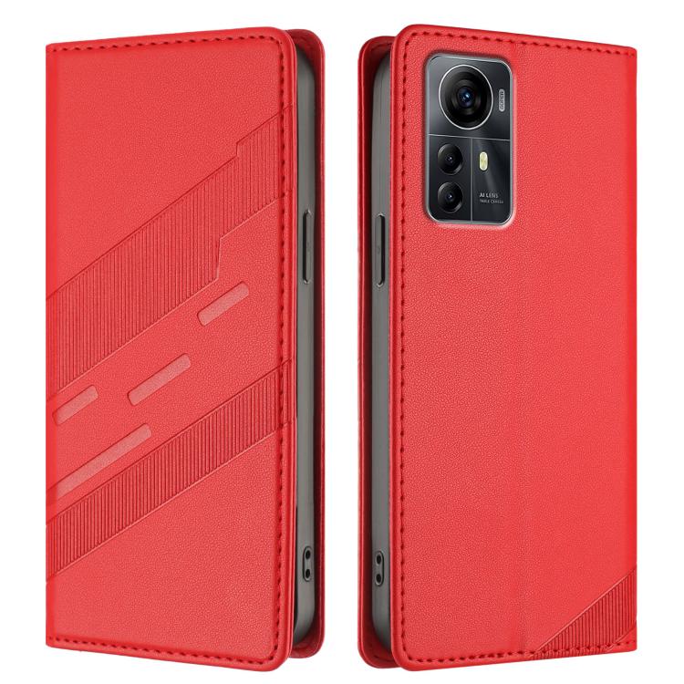 For ZTE Blade A72s 4G / V41 Smart Embossed Multi-functional Wallet Retro Leather Phone Case