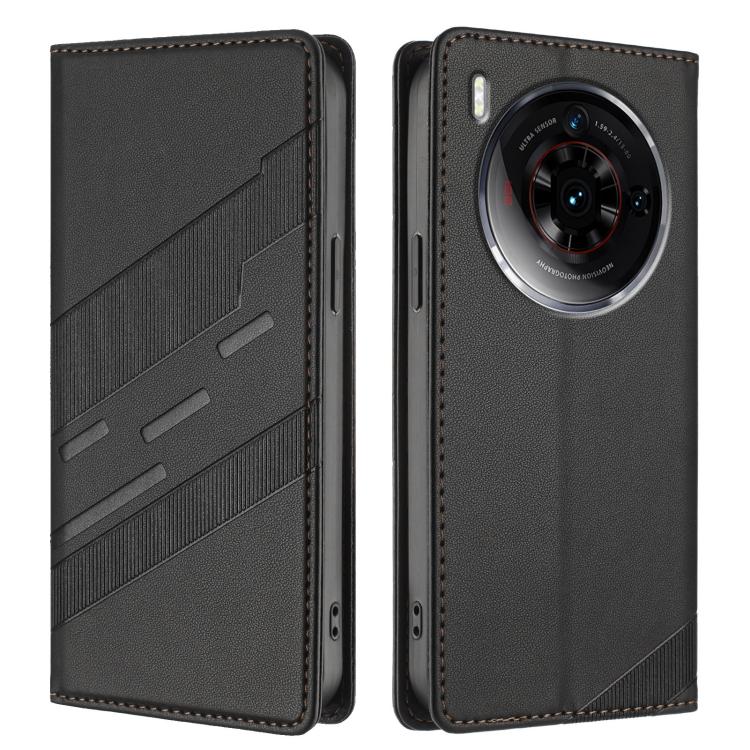 For ZTE nubia Z50S Pro Embossed Multi-functional Wallet Retro Leather Phone Case