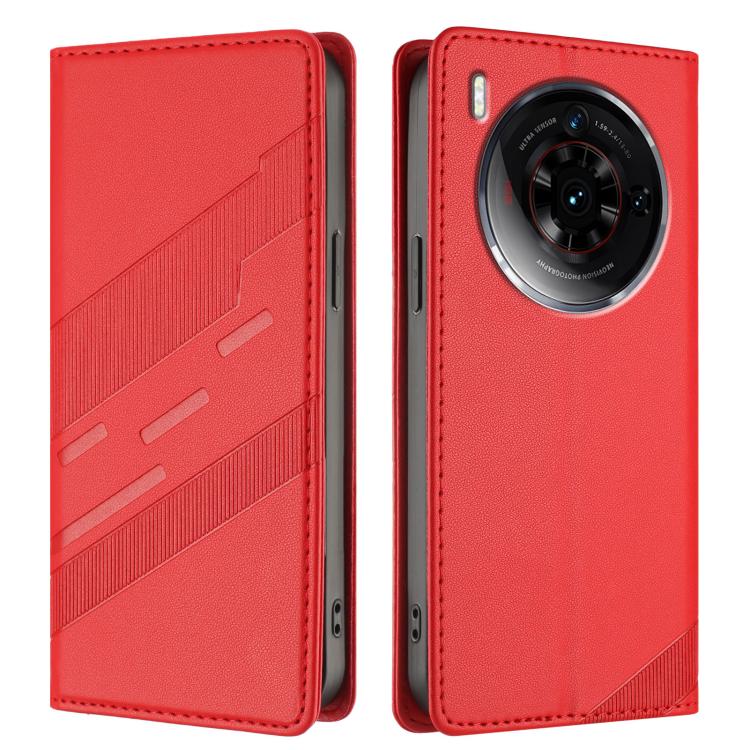 For ZTE nubia Z50S Pro Embossed Multi-functional Wallet Retro Leather Phone Case