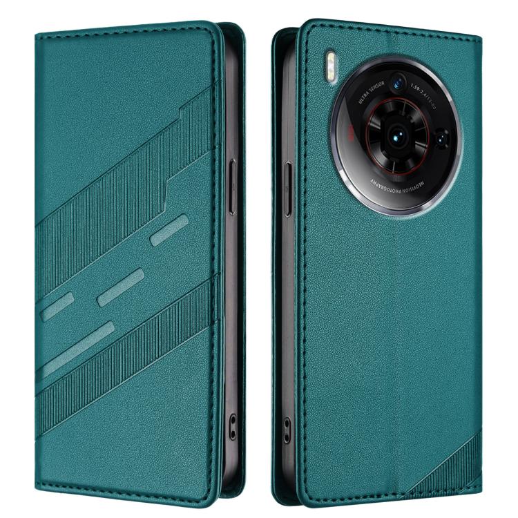 For ZTE nubia Z50S Pro Embossed Multi-functional Wallet Retro Leather Phone Case