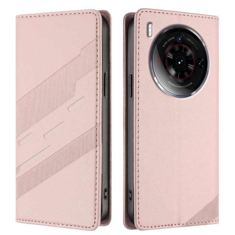 For ZTE nubia Z50S Pro Embossed Multi-functional Wallet Retro Leather Phone Case