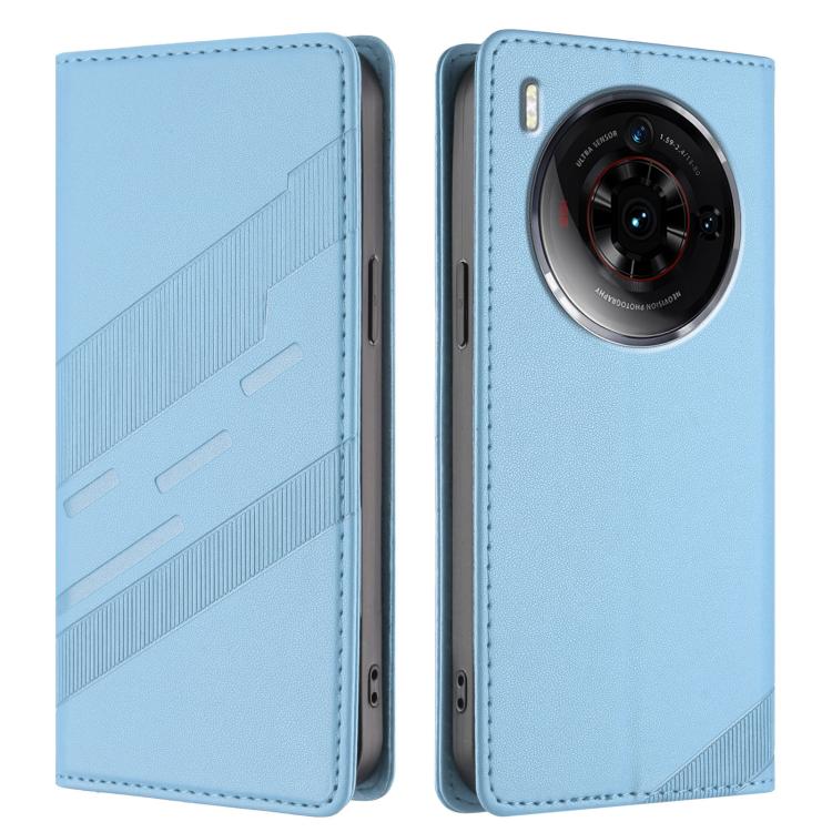 For ZTE nubia Z50S Pro Embossed Multi-functional Wallet Retro Leather Phone Case