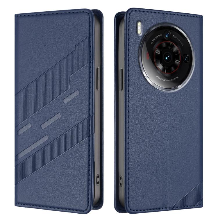 For ZTE nubia Z50S Pro Embossed Multi-functional Wallet Retro Leather Phone Case