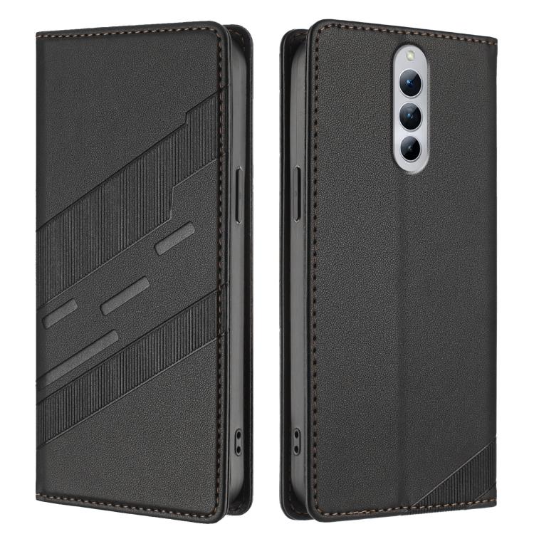For ZTE nubia RedMagic 8S Pro+ 5G Embossed Multi-functional Wallet Retro Leather Phone Case