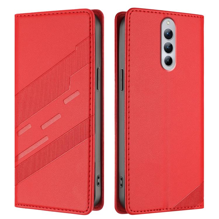 For ZTE nubia RedMagic 8S Pro+ 5G Embossed Multi-functional Wallet Retro Leather Phone Case