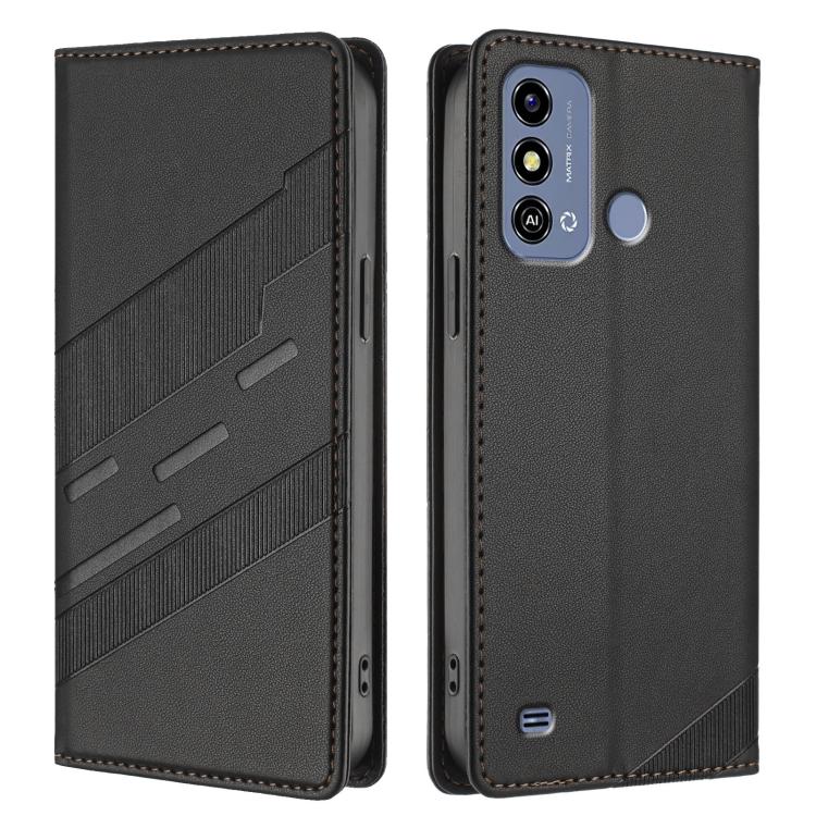 For ZTE Blade A53 5G Embossed Multi-functional Wallet Retro Leather Phone Case