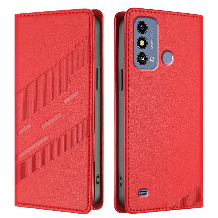 For ZTE Blade A53 5G Embossed Multi-functional Wallet Retro Leather Phone Case