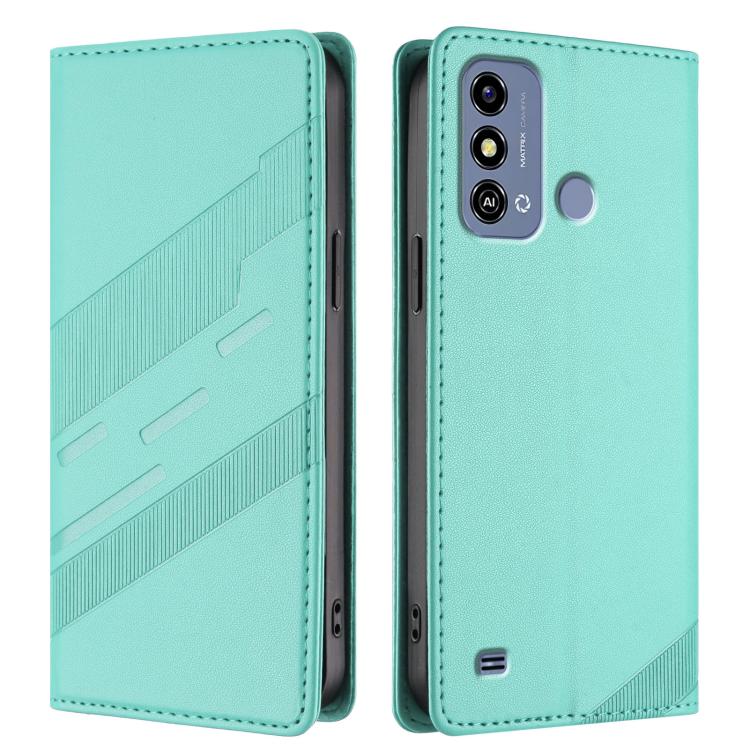 For ZTE Blade A53 5G Embossed Multi-functional Wallet Retro Leather Phone Case