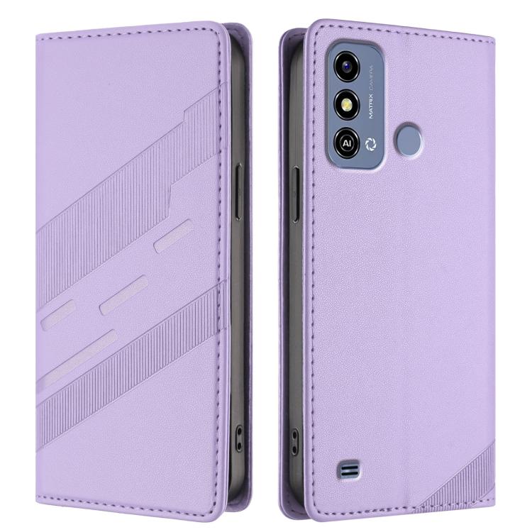 For ZTE Blade A53 5G Embossed Multi-functional Wallet Retro Leather Phone Case