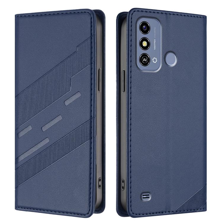 For ZTE Blade A53 5G Embossed Multi-functional Wallet Retro Leather Phone Case