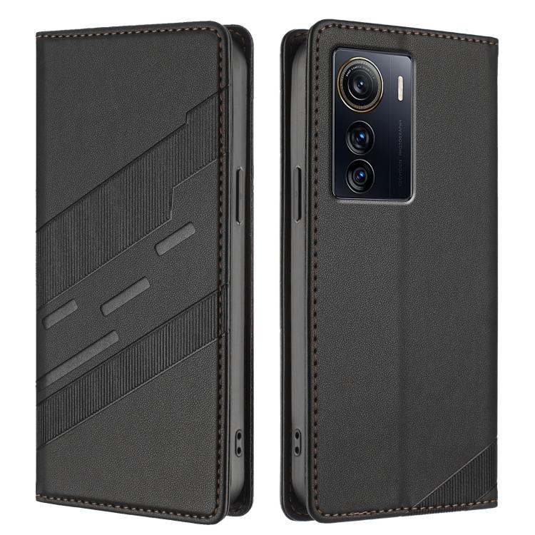 For ZTE Axon 50 Ultra Embossed Multi-functional Wallet Retro Leather Phone Case